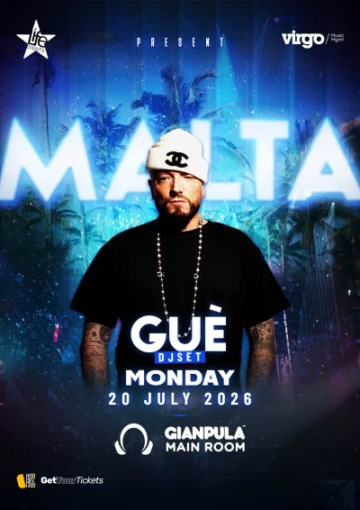 GUÈ Live in Malta at Gianpula Main Room